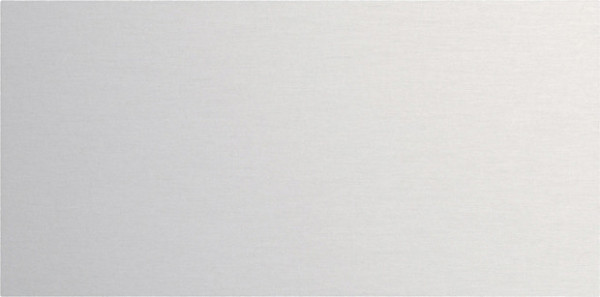 Gira 5542926 RuftastenAbdeckung Ruftastenmodul 2-fach System 106 Aluminium