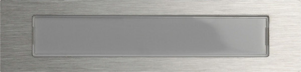 Gira 5547914 Ruftaste Beschriftungsfeld System 106 Edelstahl V4A