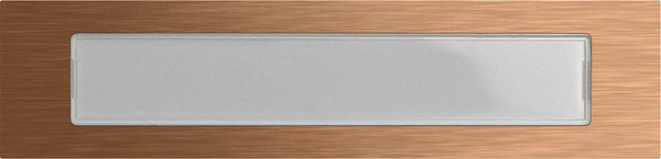Gira 5547921 Ruftaste Beschriftungsfeld System 106 Bronze