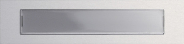 Gira 5547926 Ruftaste Beschriftungsfeld System 106 Aluminium