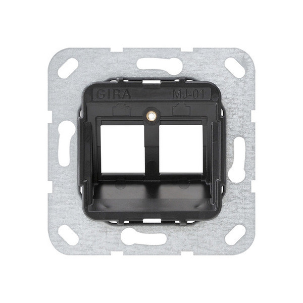 Gira 560100 Modular-Jack-01 2-fach Tragring