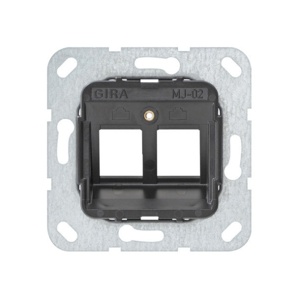 Gira 560200 Modular-Jack-02 2-fach Tragring