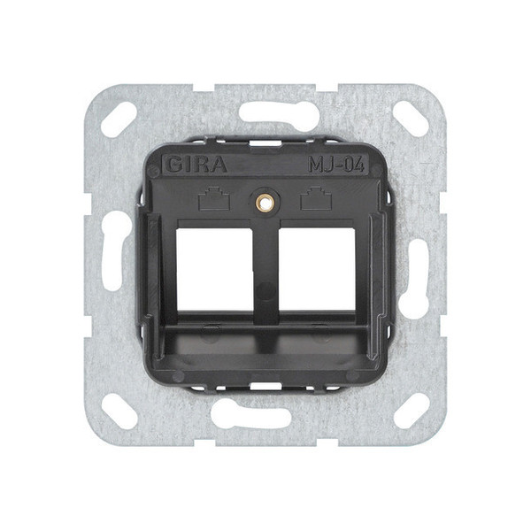 Gira 560400 Modular-Jack-04 2-fach Tragring