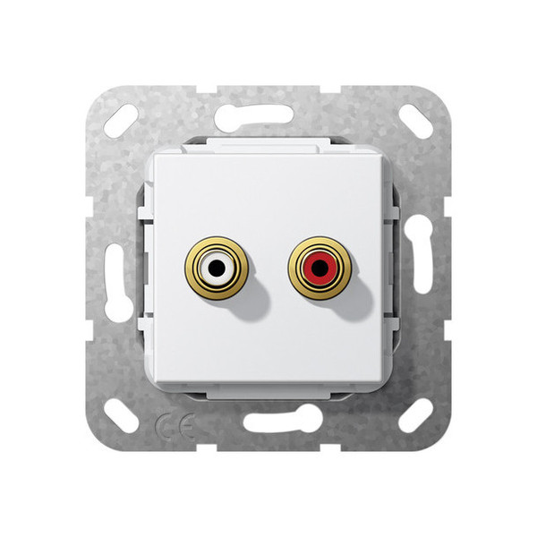 Gira 563103 C-Audio Kpl. Einsatz Reinweiß