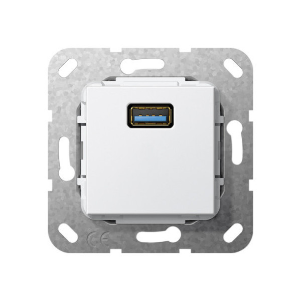 Gira 568203 USB 3.0 A Kpl. Einsatz Reinweiß