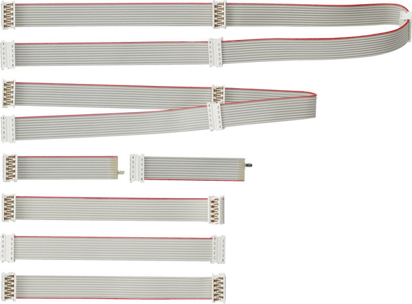 Gira 857400 Kabelset Aufputzgehäuse 2 x 2-fach/4-fach/5-fach System 106