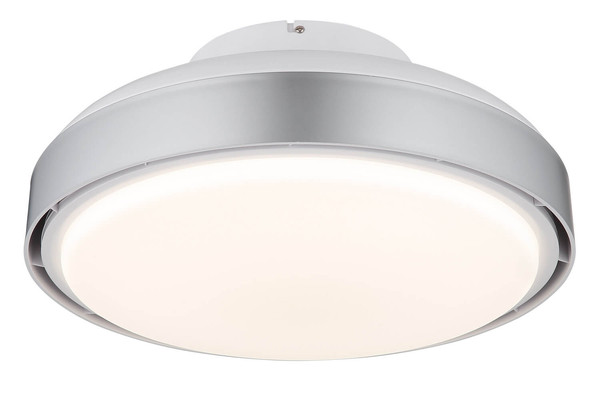 Globo Carney LED Deckenventilator 40W CCT Weiß Matt Fernbedienung Nachtlicht Memoryfunktion Ø45cm 03667SI
