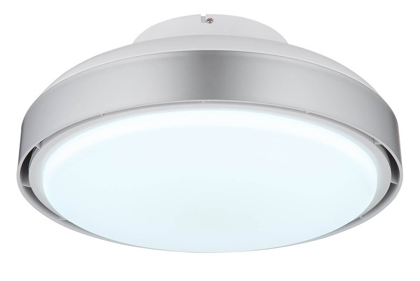 Globo Carney LED Deckenventilator 40W CCT Weiß Matt Fernbedienung Nachtlicht Memoryfunktion Ø45cm 03667SI