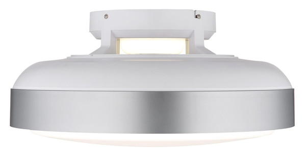Globo Carney LED Deckenventilator 40W CCT Weiß Matt Fernbedienung Nachtlicht Memoryfunktion Ø45cm 03667SI