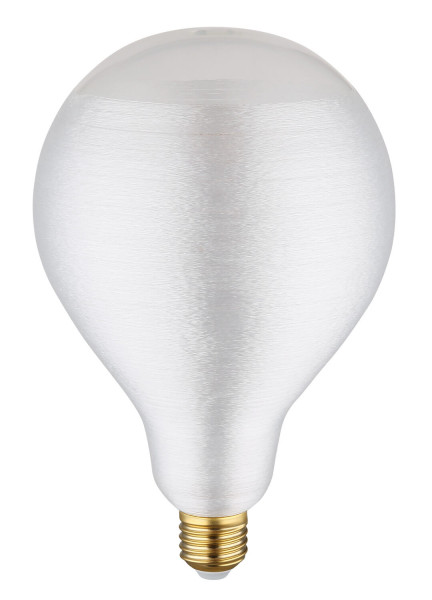 Globo Lampe E27 Leuchtmittel E27 4W Warmweiß Klar, Glas Ø13cm 11537