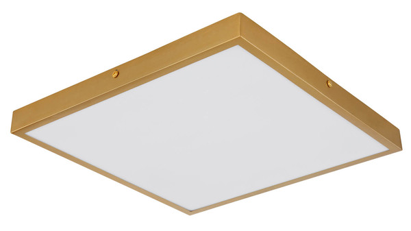 Globo Tibey LED Deckenleuchte 22W Warmweiß Messingfarben Matt, Metall 3cm 12382-22