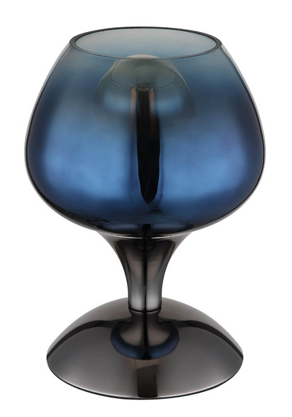 Globo Maxy E27 Tischleuchte 40W Schwarz-Chrom, Metall Ø15cm 15548T5