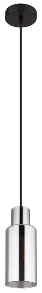 Globo Lidaria E27 Hängeleuchte 25W Schwarz Matt, Metall Ø10cm 15708H