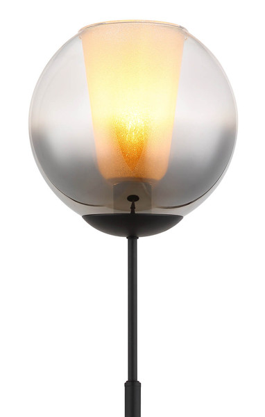 Globo Barry E27 Stehleuchte 40W Schwarz Matt, Metall Ø25cm 15749S