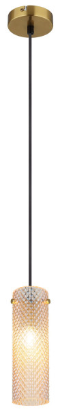 Globo Karolo E14 Hängeleuchte 40W Goldfarben, Metall Ø8cm 15775H