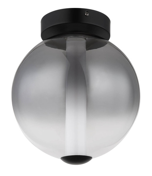 Globo Lacy LED Deckenleuchte 19W Warmweiß Schwarz Matt, Metall Ø25cm 15798D