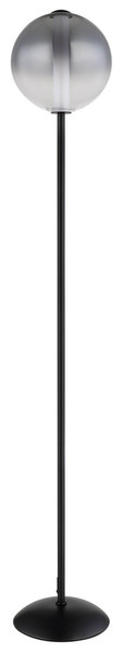Globo Lacy LED Stehleuchte 19W Warmweiß Schwarz Matt, Metall Ø25cm 15798S