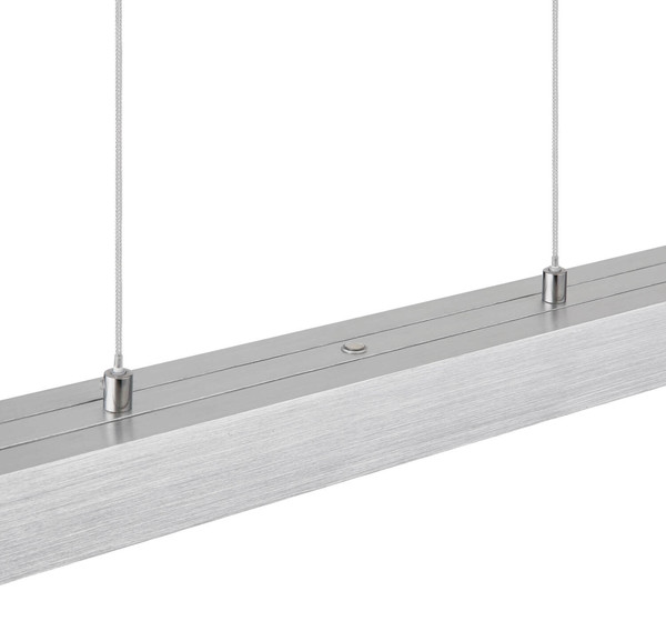 Globo Ethan LED Hängeleuchte 39W CCT Aluminium Gebürstet Memoryfunktion 150cm 17016A