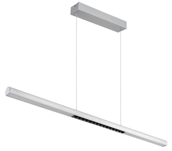 Globo Cody LED Hängeleuchte 24W Warmweiß Gebürstet, Aluminium 150cm 17018A