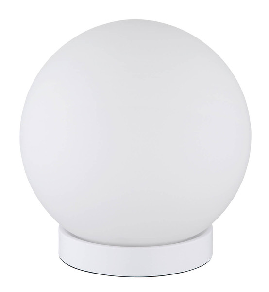 Globo Norta E27 Tischleuchte 40W Weiß Matt, Metall Ø25cm 2282