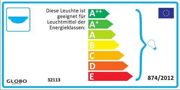 Globo 32113 Vranos Wand-Aussenleuchte 3xE27 Silber metallic