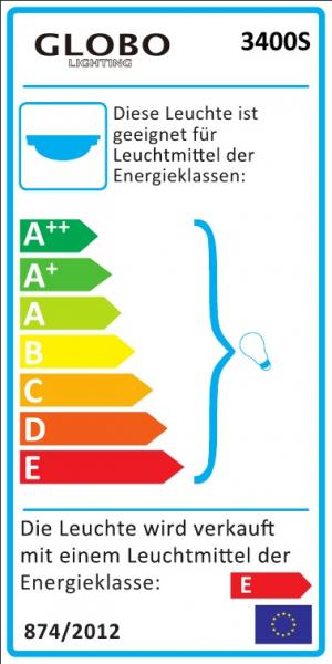 Globo 3400S Nirvana LED Lichterkette 4.5m Länge für Balkon und Garten