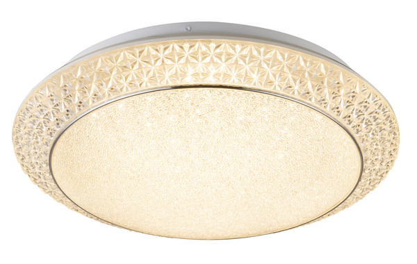 Globo Ronja LED Deckenleuchte 28W CCT Weiß, Metall Fernbedienung Nachtlicht Memoryfunktion Ø41cm 41314-28