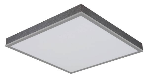 Globo Doro LED Deckenleuchte 24W CCT Silberfarben, Aluminium Fernbedienung Nachtlicht Memoryfunktion 7,5cm 416080AD2-CCT
