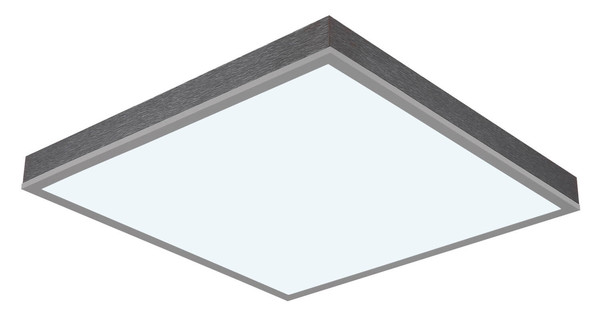 Globo Doro LED Deckenleuchte 24W CCT Silberfarben, Aluminium Fernbedienung Nachtlicht Memoryfunktion 7,5cm 416080AD2-CCT