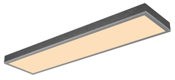 Globo Doro LED Deckenleuchte 24W Warmweiß Silberfarben, Aluminium 6,5cm 416080AD4