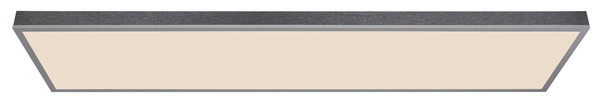Globo Doro LED Deckenleuchte 36W CCT Silberfarben, Aluminium Fernbedienung Nachtlicht Memoryfunktion 7,5cm 416080AD5-CCT