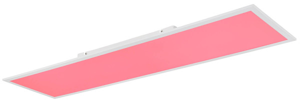 Globo Doro LED Deckenleuchte 44W CCT Weiß Matt, Aluminium Druckguss Fernbedienung Nachtlicht Memoryfunktion 7,5cm 41608D5RGBSH
