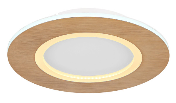 Globo Clay LED Deckenleuchte 23,40W CCT Weiß, Metall Ø30cm 41767R