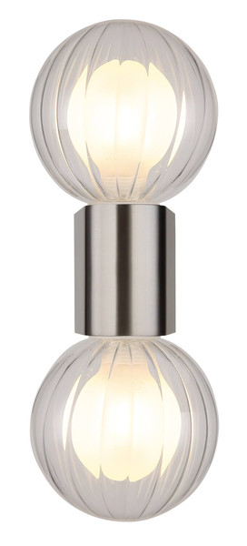 Globo Ander G9 Wandleuchte 2-fach 10W IP44 Matt, Aluminium Druckguss Ø10cm 41928-2N