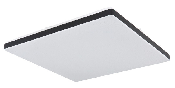 Globo Ully LED Deckenleuchte 24W CCT Weiß, Metall Fernbedienung Nachtlicht Memoryfunktion 6,6cm 48025BSH
