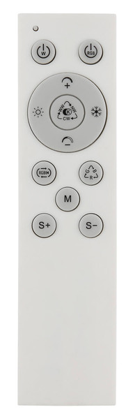 Globo Jayden LED Deckenleuchte 18W CCT Schwarz Matt, Metall Fernbedienung Memoryfunktion Ø34cm 48032-18RGB