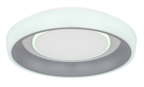 Globo Tabano LED Deckenleuchte 46W CCT Weiß, Metall Fernbedienung Nachtlicht Memoryfunktion 9,5cm 48272-46