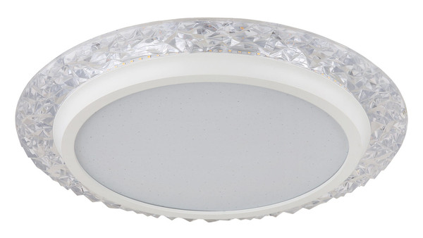 Globo Abigail LED Deckenleuchte 22W Warmweiß Weiß Matt, Metall Ø40cm 48294-22