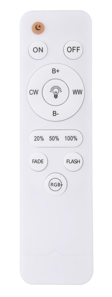 Globo Klemens LED Deckenleuchte 40W CCT Weiß, Metall Fernbedienung Nachtlicht Sparkle-Dekor Memoryfunktion Ø50cm 48411-40RGB