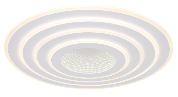 Globo Jocelyn LED Deckenleuchte 60W CCT Weiß Matt, Metall Fernbedienung Nachtlicht Memoryfunktion Ø70cm 48544-60SH