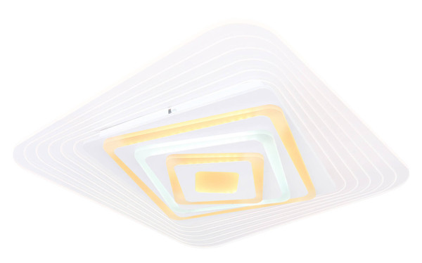 Globo Jocelyn LED Deckenleuchte 40W CCT Weiß, Metall Fernbedienung Nachtlicht Memoryfunktion 6,5cm 48545SH
