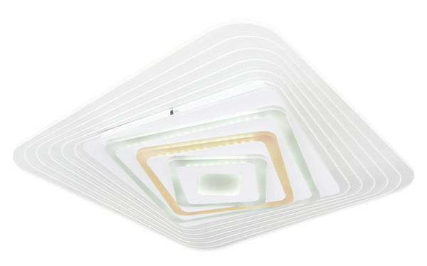 Globo Jocelyn LED Deckenleuchte 40W CCT Weiß, Metall Fernbedienung Nachtlicht Memoryfunktion 6,5cm 48545SH