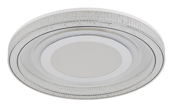 Globo Alsuna LED Deckenleuchte 48W CCT Weiß Matt, Metall Fernbedienung Nachtlicht Memoryfunktion Ø48cm 48557-48W