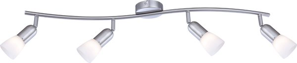 Globo 5453-4 Cathy Deckenleuchte 4xE14 Nickel matt