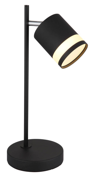 Globo Lucero GX53 Tischleuchte 7W Warmweiß Schwarz Matt, Metall Ø8,2cm 57852T