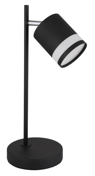 Globo Lucero GX53 Tischleuchte 7W Warmweiß Schwarz Matt, Metall Ø8,2cm 57852T