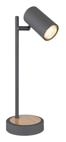 Globo Robby GU10 Tischleuchte 5W Graphit, Metall Ø5,5cm 57910TG