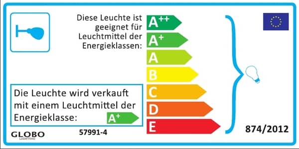 Globo 57991-4 Matrix LED Deckenleuchte 10W warmweiss