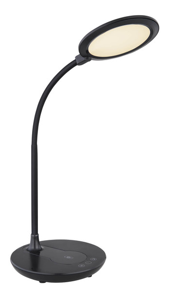 Globo Regina LED Tischleuchte 6W CCT Schwarz 54cm 58403