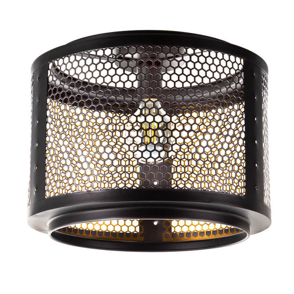 Globo Vito Deckenleuchte 40W Schwarz, Metall 33cm 61610108